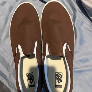 Brand new van slip ons size 18